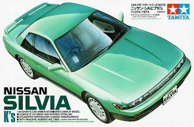 Tamiya 24078 Nissan Silvia K's Car Scale 1/24 Hobby Plastová sada Nové