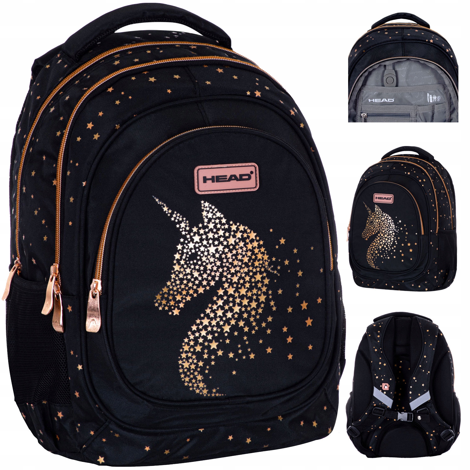 

Head Plecak Tornister Szkolny Unicorn Jednorożec