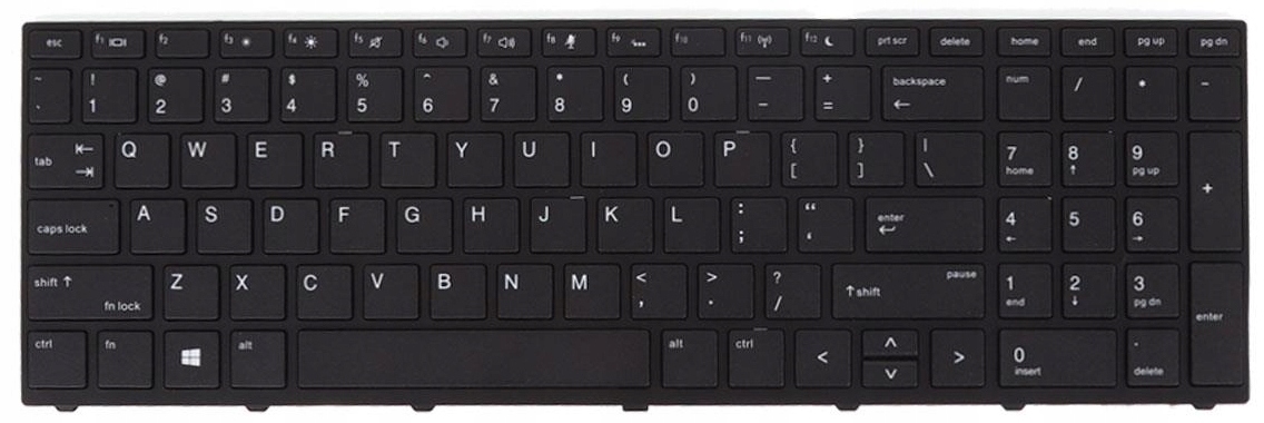 

Klawiatura Do Hp Probook 450 G5 455 G5 470 G5 Led
