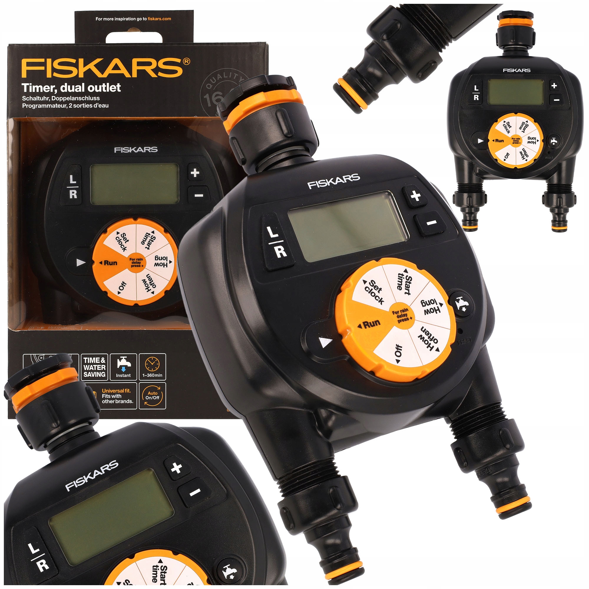 

Programator Zegar Timer Do Podlewania LCD Fiskars