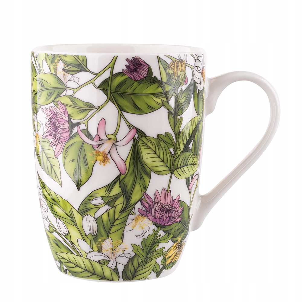 

Porcelanowy Kubek do kawy Lemon 300 ml Kwiaty