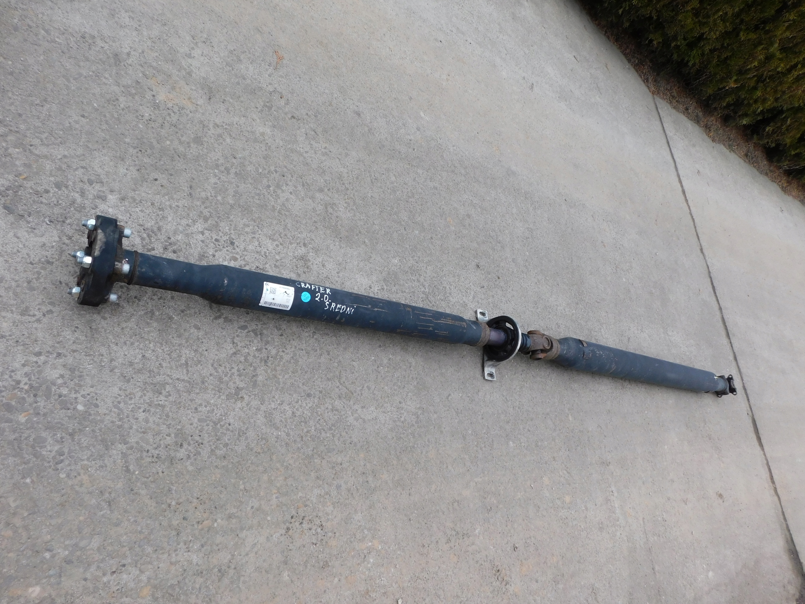 VW Crafter 2.0 crank pedny napedowy sredni complete