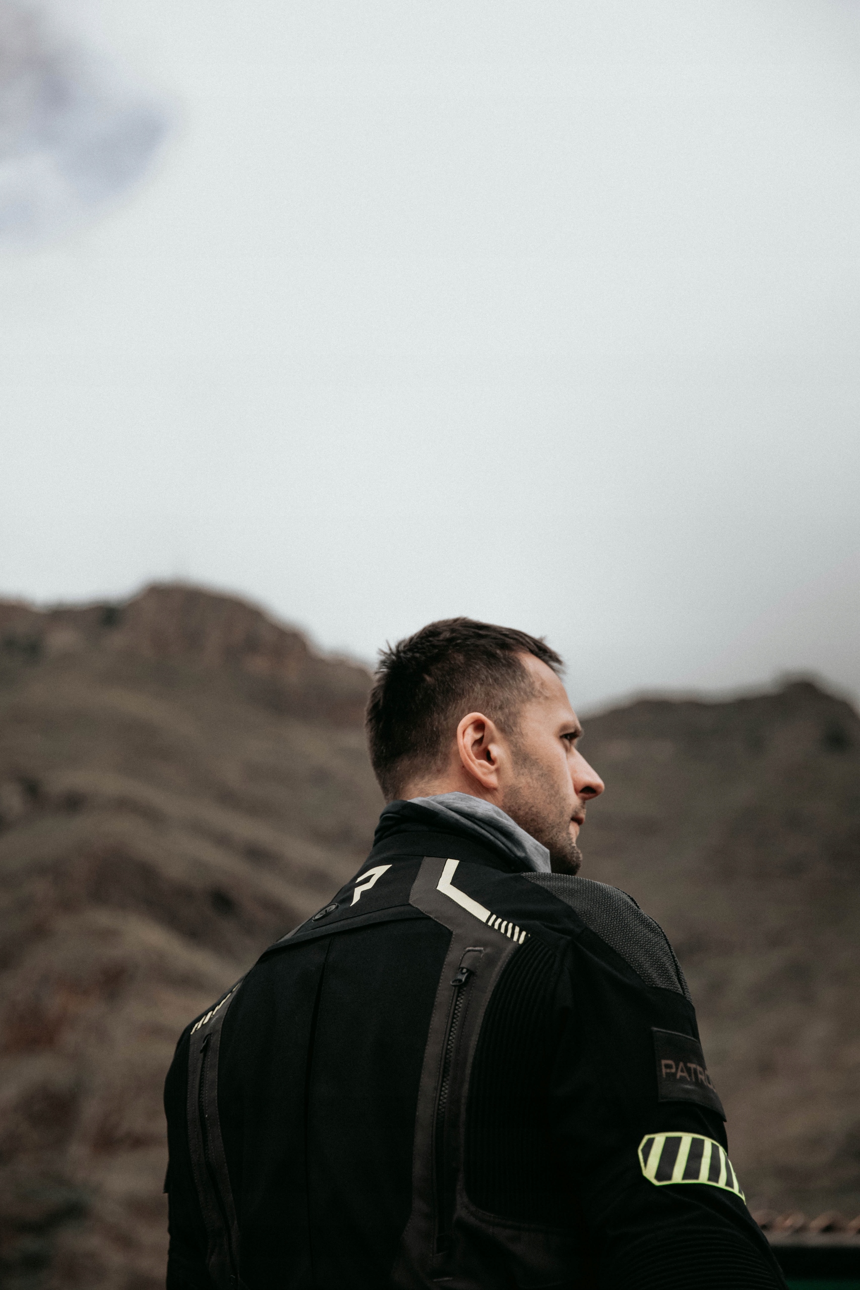 KURTKA MOTOCYKLOWA MĘSKA TEKSTYLNA WODOODPORNA Obwód w pasie 115.00-119.00 cm