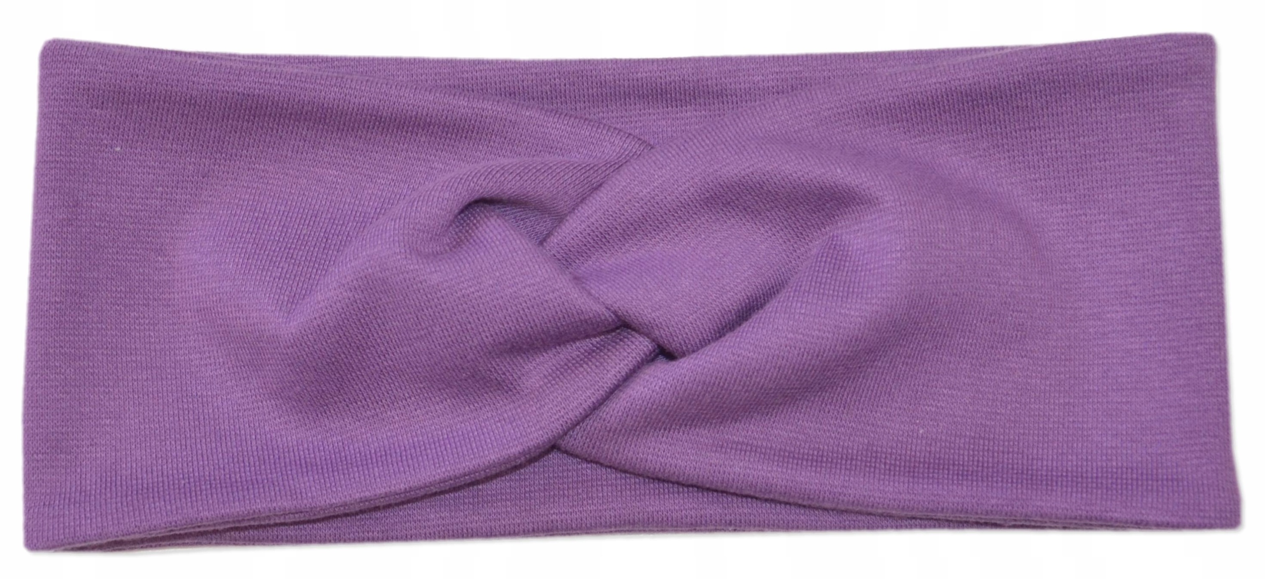 

Opaska przeplatana 44-52cm ciemny fiolet