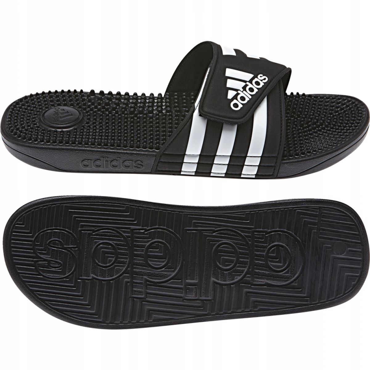 

Klapki męskie Adidas Adissage masujące F35 43 1/3