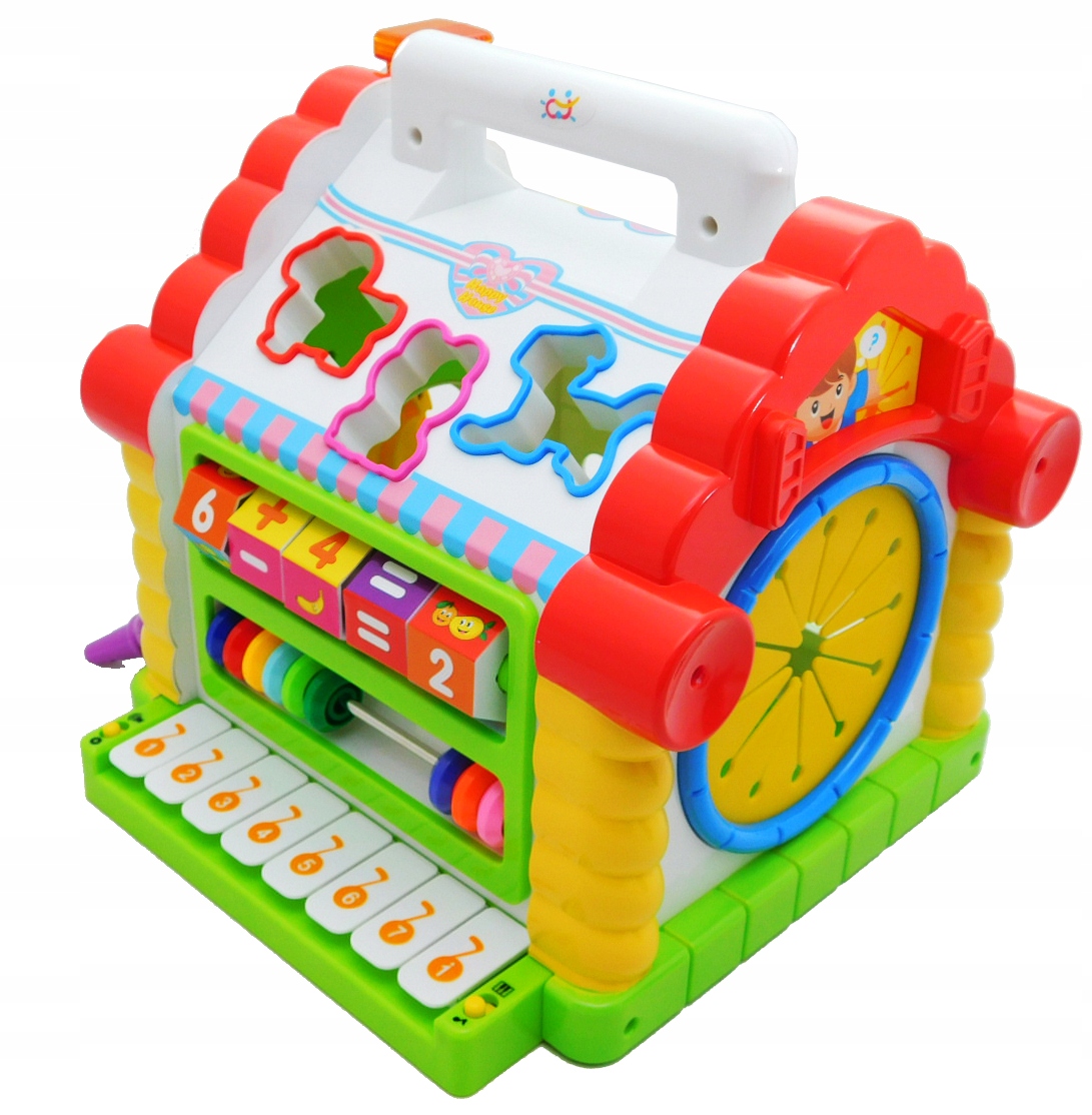 

Magiczny Multifunkcyjny Domek Pianinko Klocki