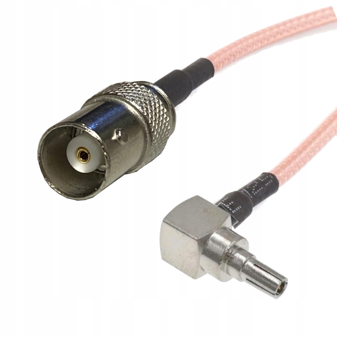 Pigtail CRC9 wtyk Bnc gniazdo RG316 15cm
