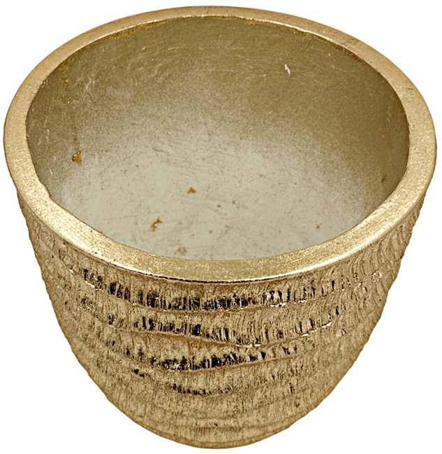 OSŁONKA DONICA 27 CM GOLD DONICZKA 2020-19-S Marka Madex