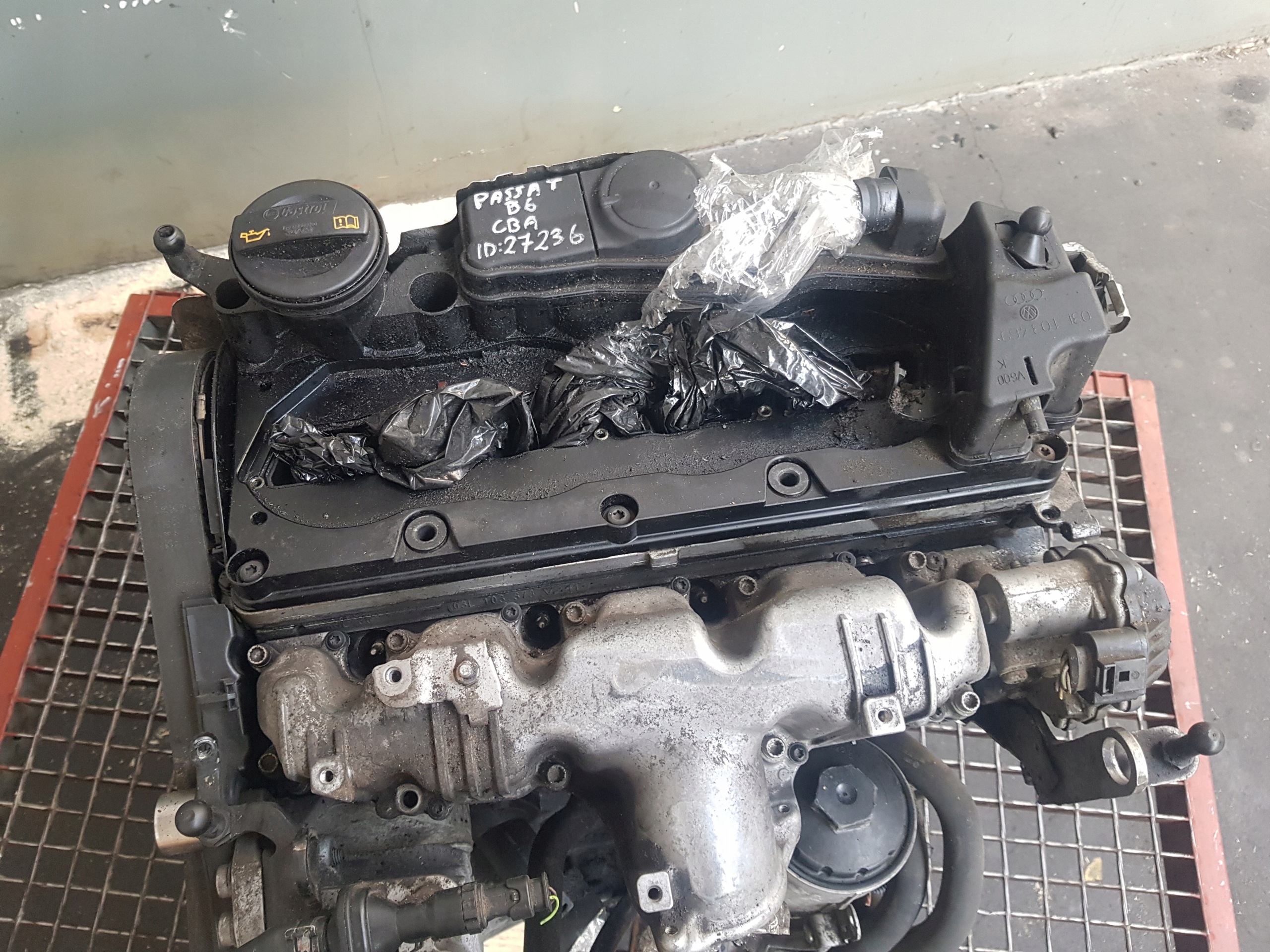 engine DIESEL- pillar VOLKSWAGEN PASSAT B6
