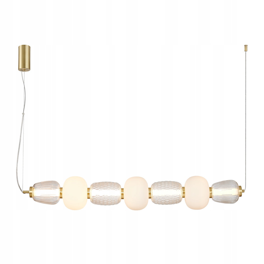 Závěsná Led lampa Milagro Caro Gold ML0365 42W 110 cm 5406lm 3000K Zlatá