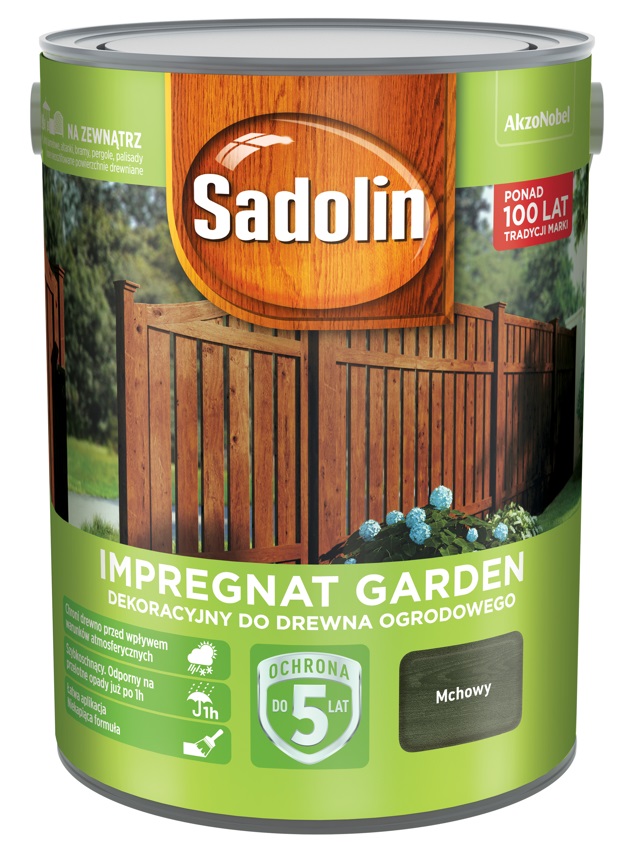 

Impregnat Sadolin Garden- mchowy, 5l