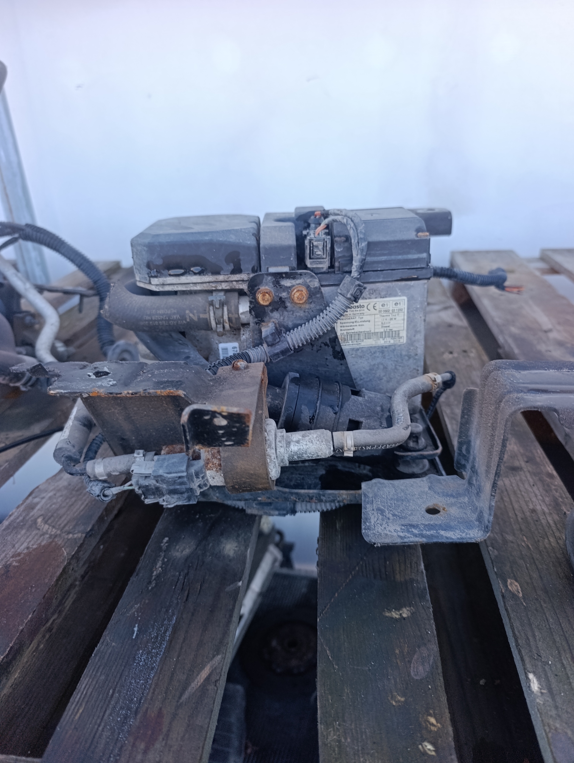 VW T5 LIFT Webasto WEBASTO DOGRZEWACZ 7E0815071B