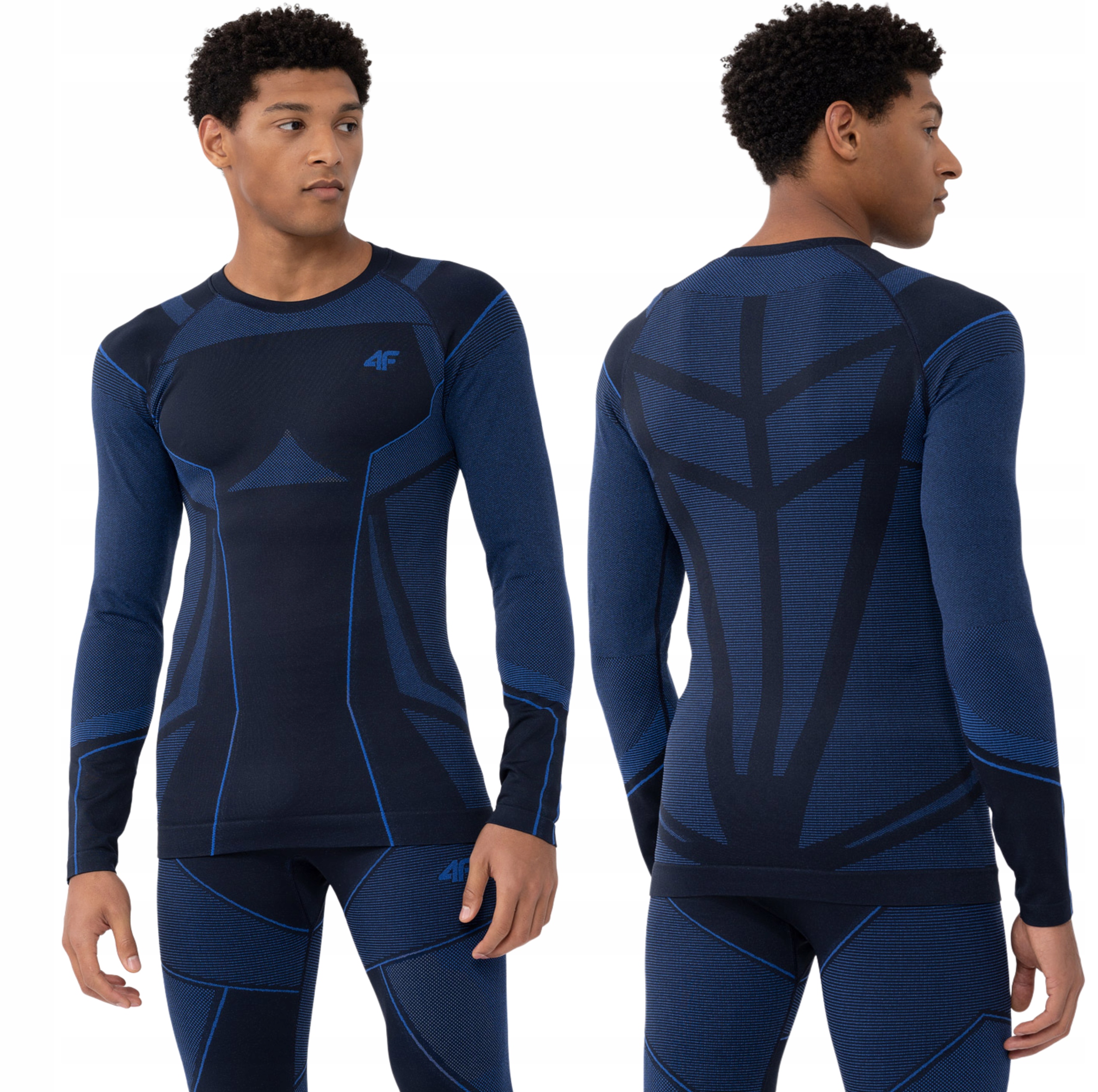 Bielizna Bezszwowa 4F Bluzka Termoaktywna USEAM105 XXL/3XL