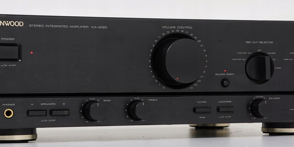 KENWOOD KA-4020 SOLIDNY WZMACNIACZ STEREO ! Model KA-4020