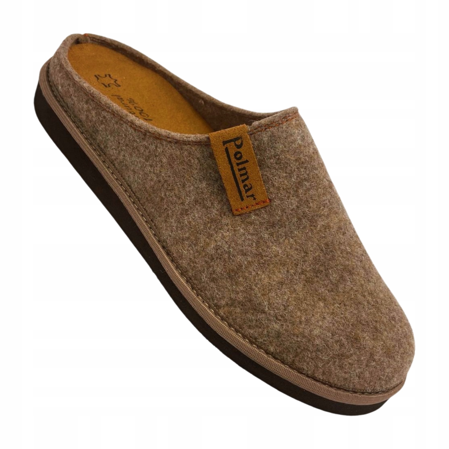 Kapcie Męskie Filcowe Pantofle Ciepłe Domowe Laczki 40-46