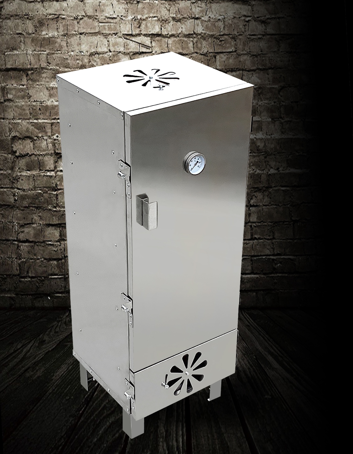 wędzarnia domowa nierdzewna ogrodowa wędzarka stal Materiał metal