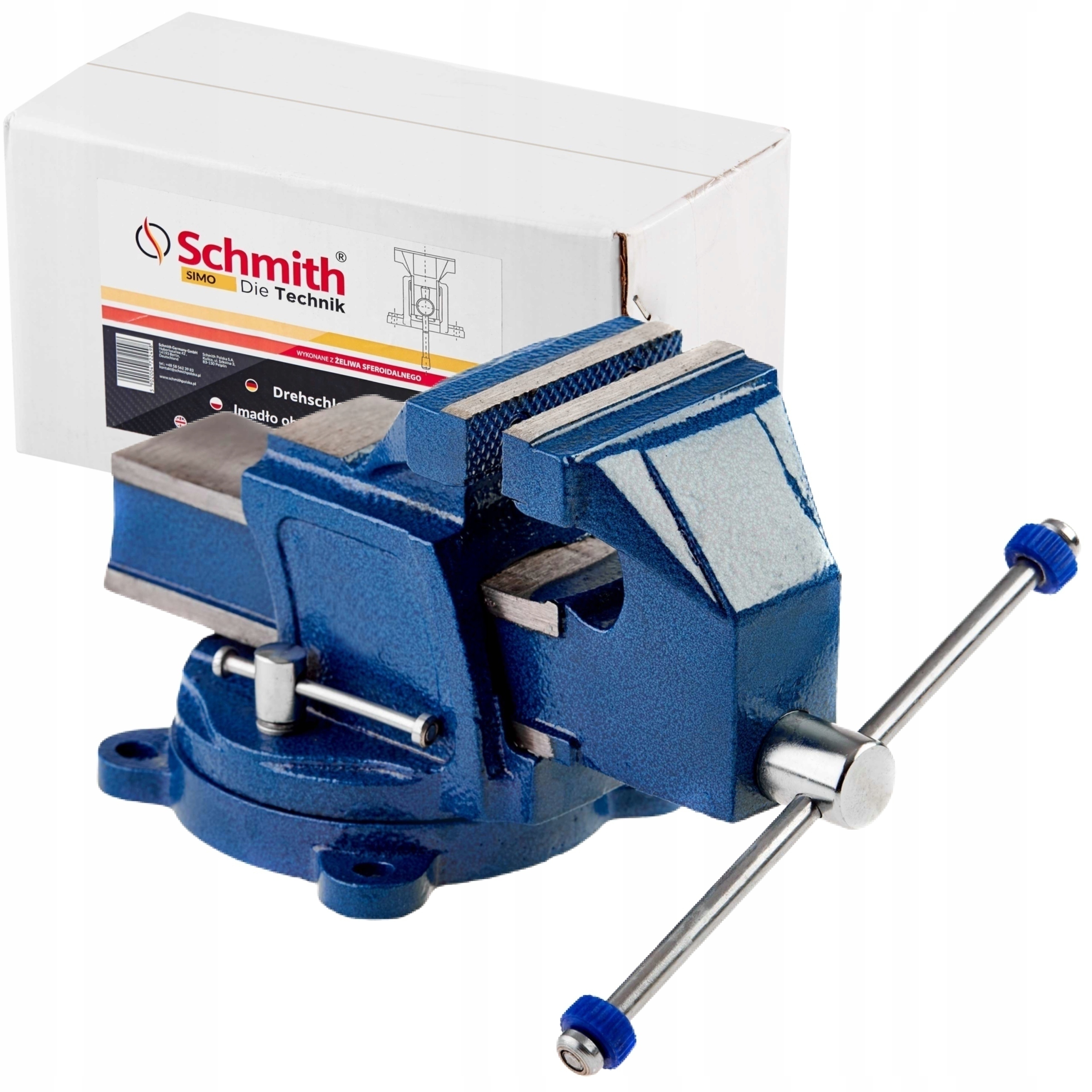 SCHMITH IMADŁO ŚLUSARSKIE OBROTOWE STOŁOWE 150MM