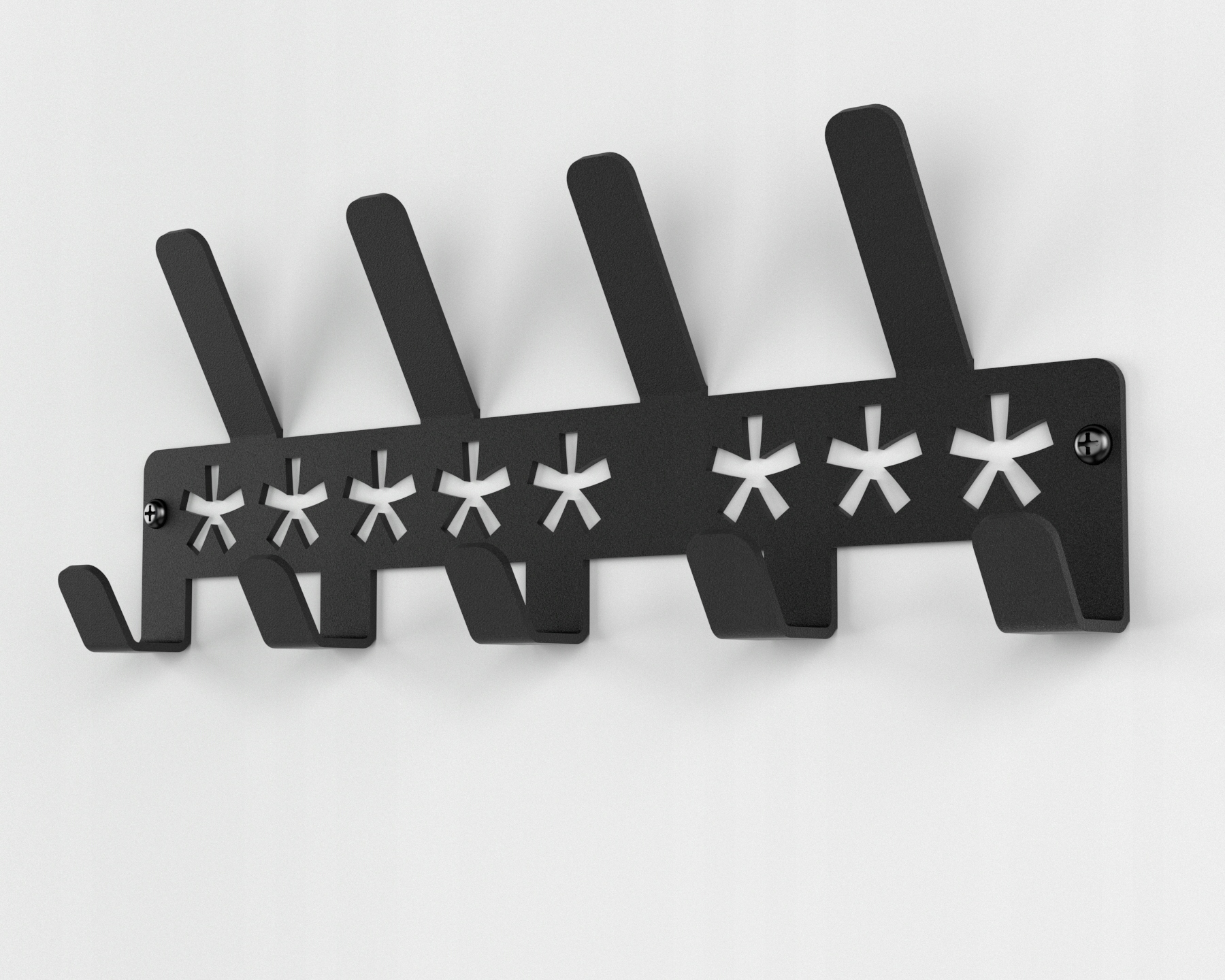ŚCIENNY WIESZAK na klucze i ubrania OSIEM GWIAZD EAN (GTIN) 5903890790400
