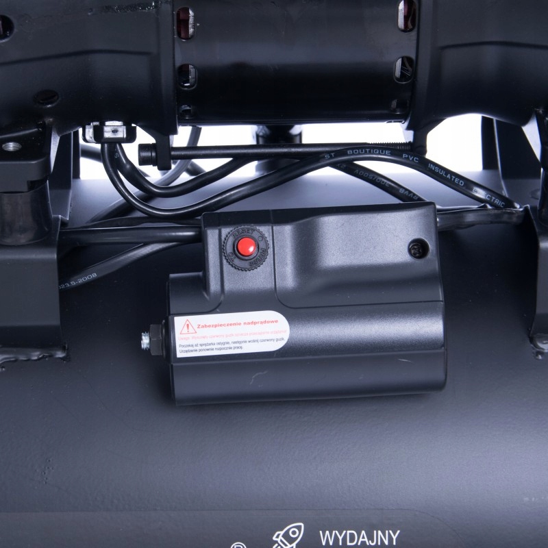 BEZOLEJOWY KOMPRESOR STOMATOLOGICZNY MAGNUM 2200W Wydajność efektywna 247 l/min