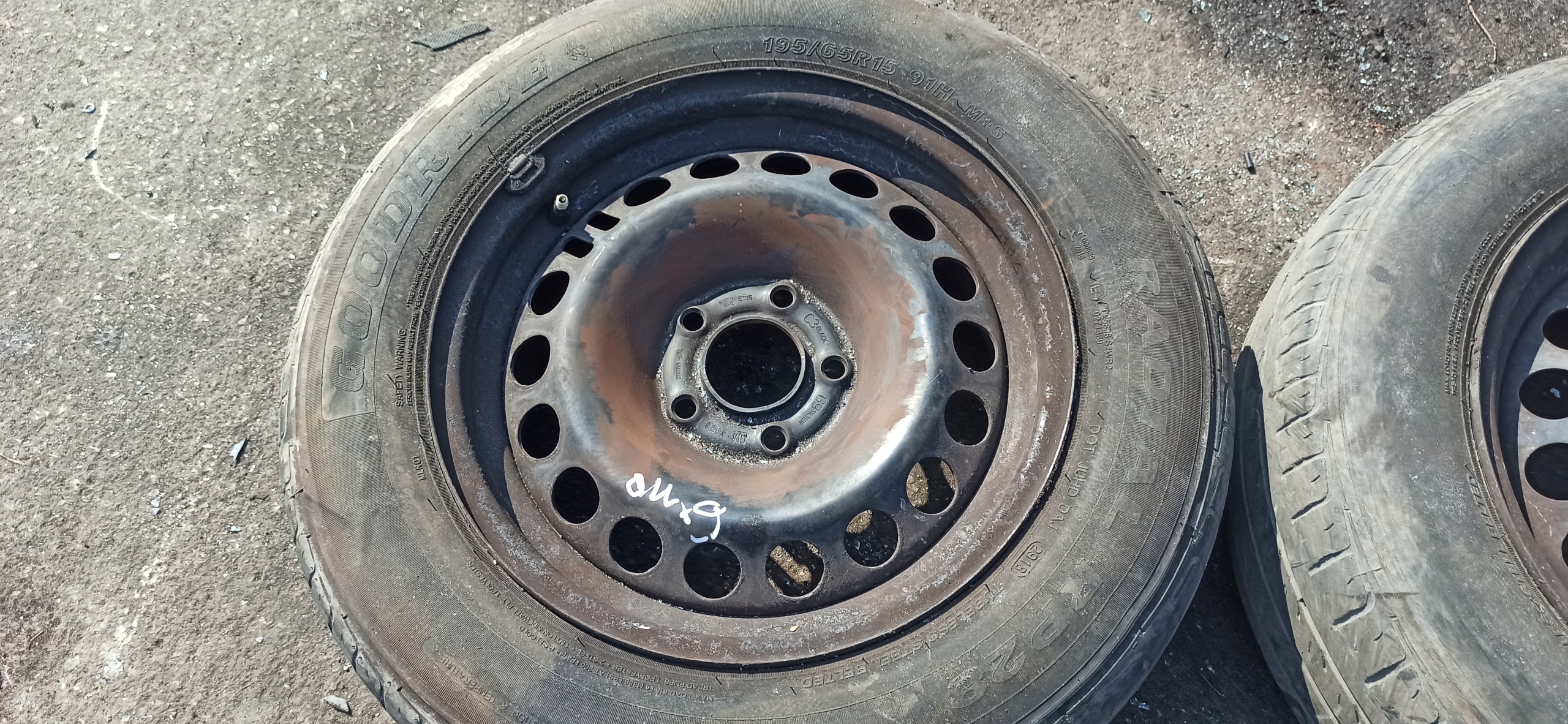 disk STALOWA ET35 15" 5X110 MERIVA B