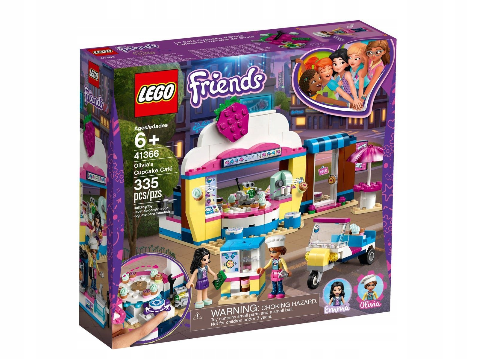 Lego Friends 41366 Cukrárna s muffiny Olivie Nové