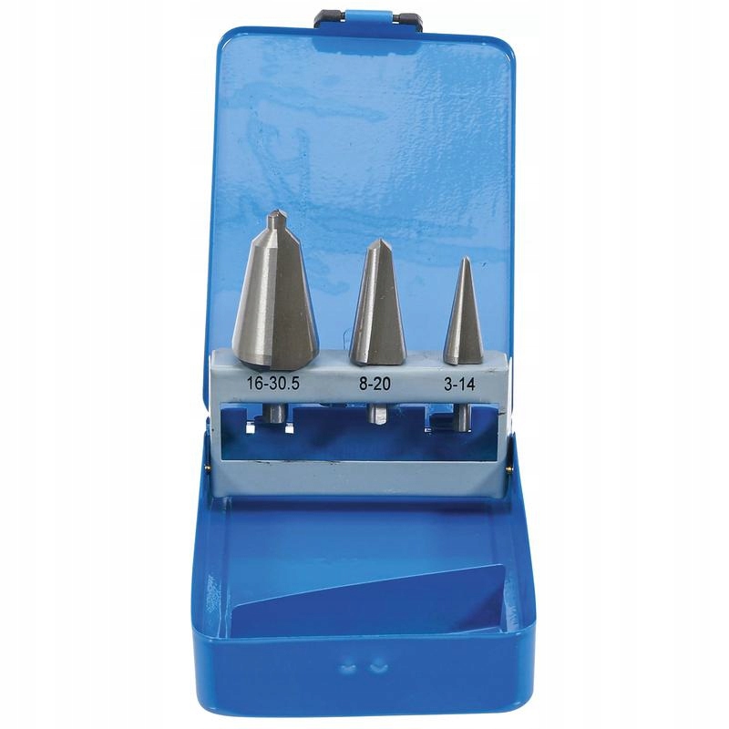 Sada 3 vyvrtávaček na plech Hss, 3 velikosti, Bgs 1998