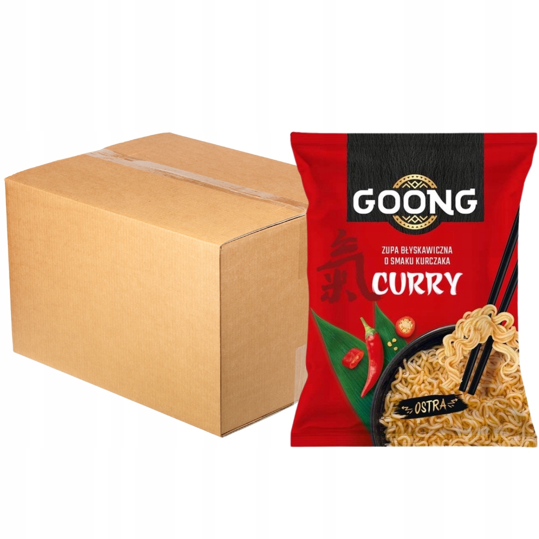 Levně Goong Instantní polévka s příchutí kuřecího kari 65 g x 24 kusů