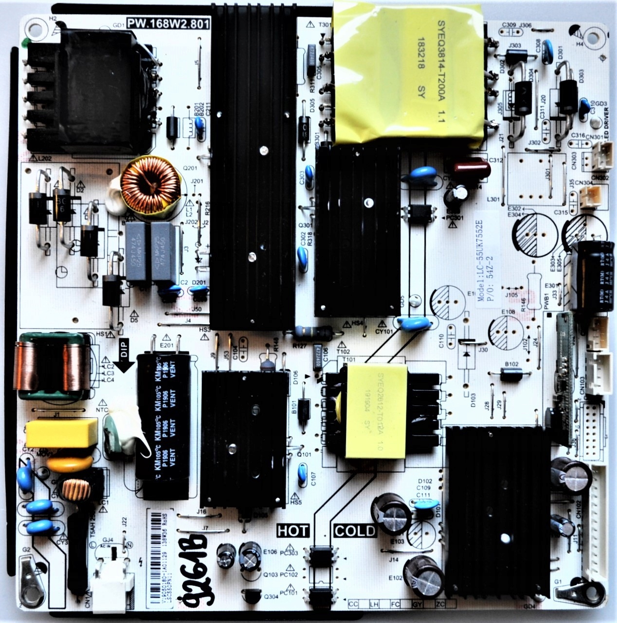 ZASILACZ PW.168W2.801 (nr 9261B)