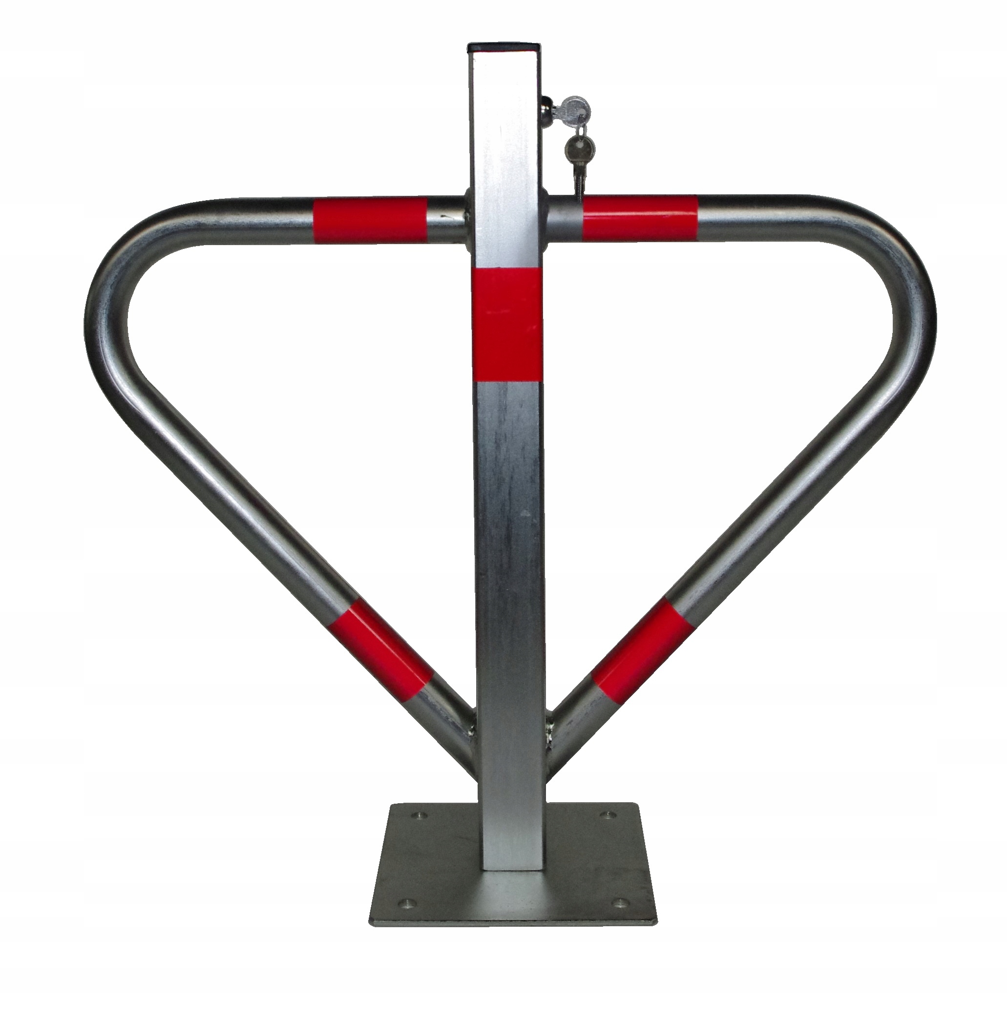 

Blokada parkingowa Motyl na Zamek Ocynkowana