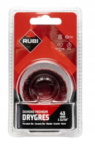 RUBI OTWORNICA WIERTŁO DRYGRES PREMIUM Ø43mm 06974