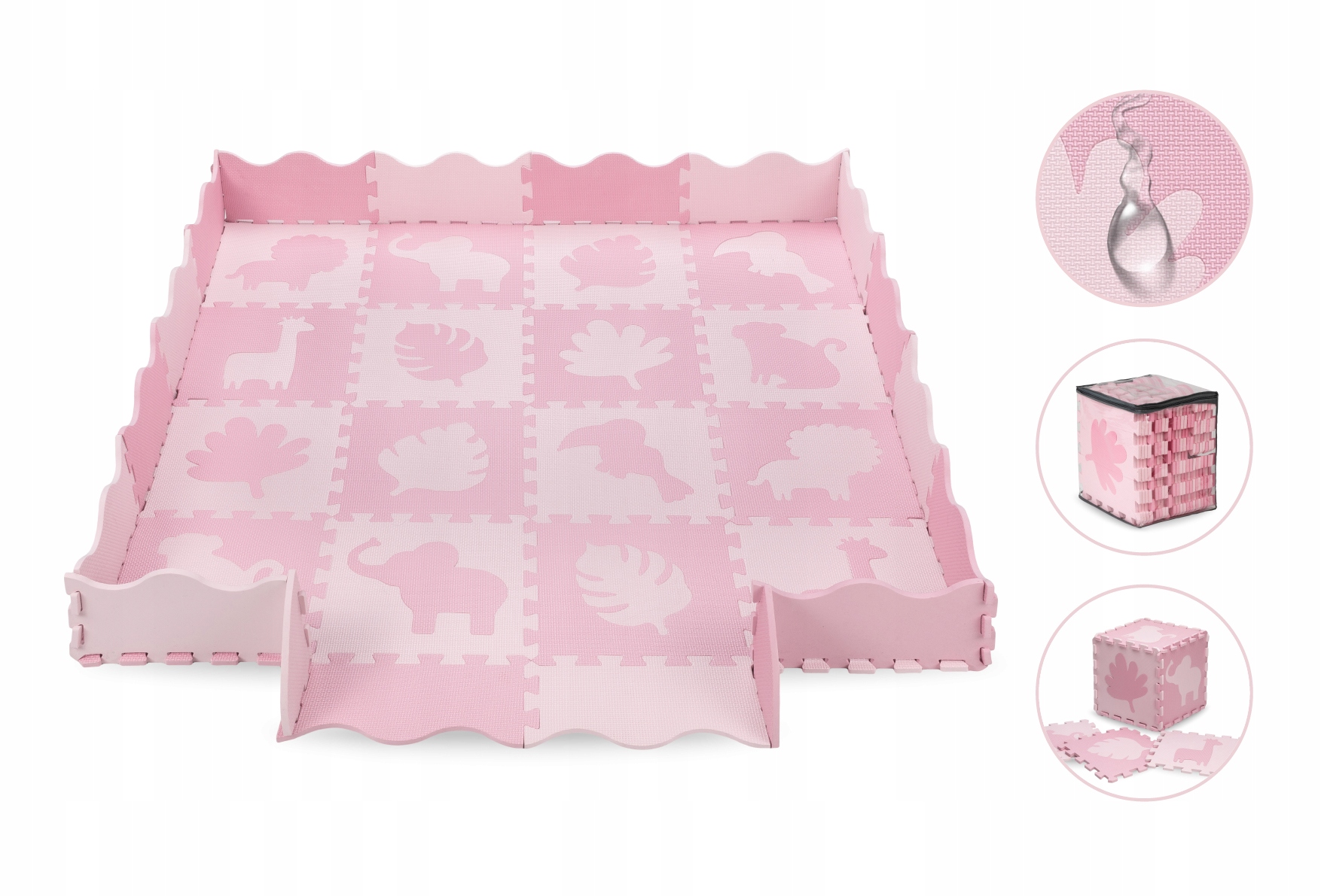 Duża mata piankowa puzzle 150x150cm XXL MoMi ZAWI Kod producenta puzzle piankowe