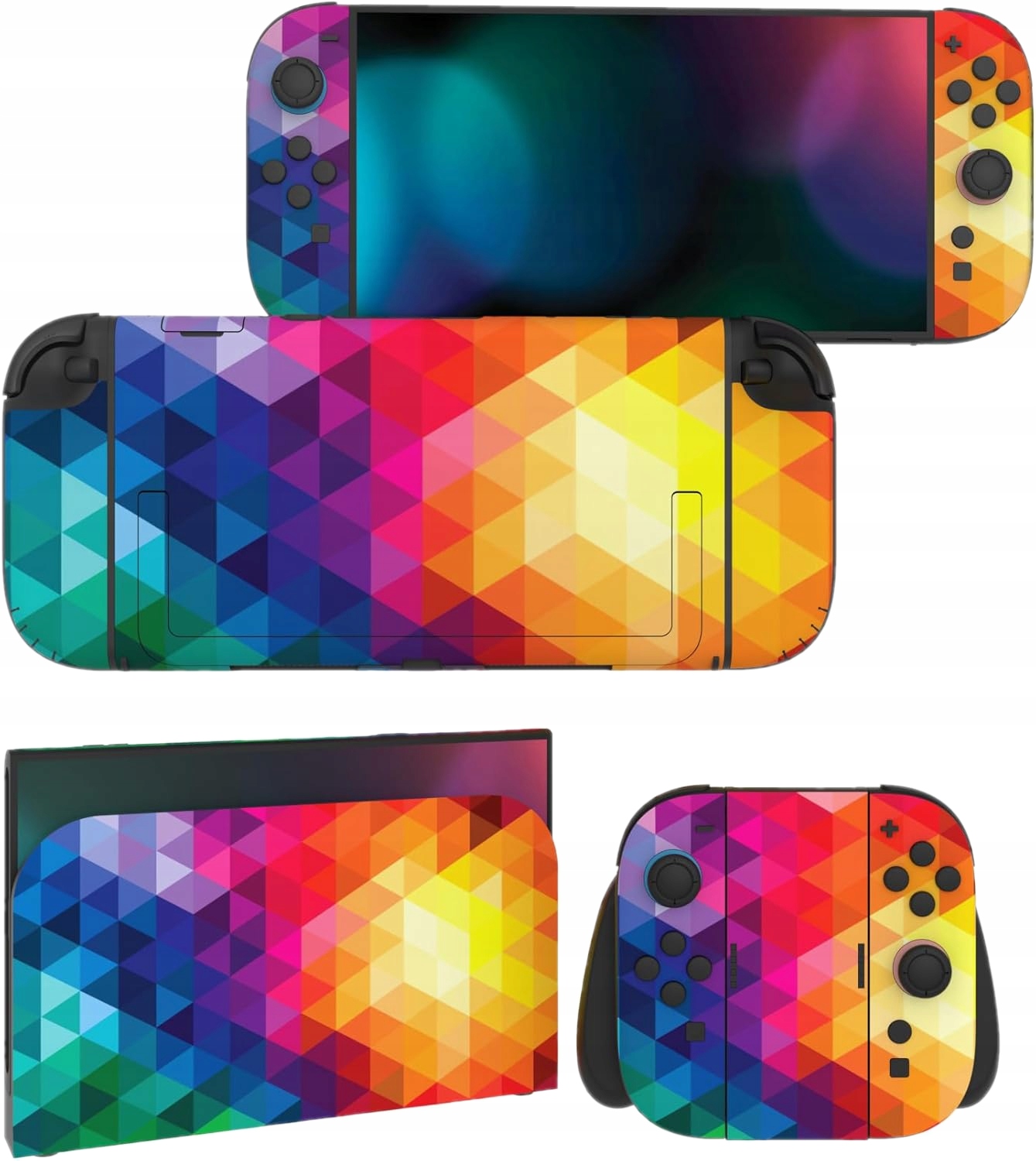 NAKLEJKA NAKLEJKI WINYOLWE KOMPLET SKIN JOY-CON DO NINTENDO SWITCH 2