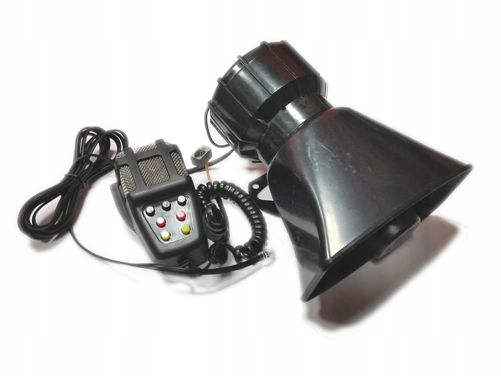 

Syrena samochodowa fanfara megafon 7 Tonowa 100W