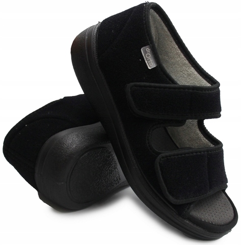 Pánské sandály na široké nohy z tkaniny Dr orto 070M001 42