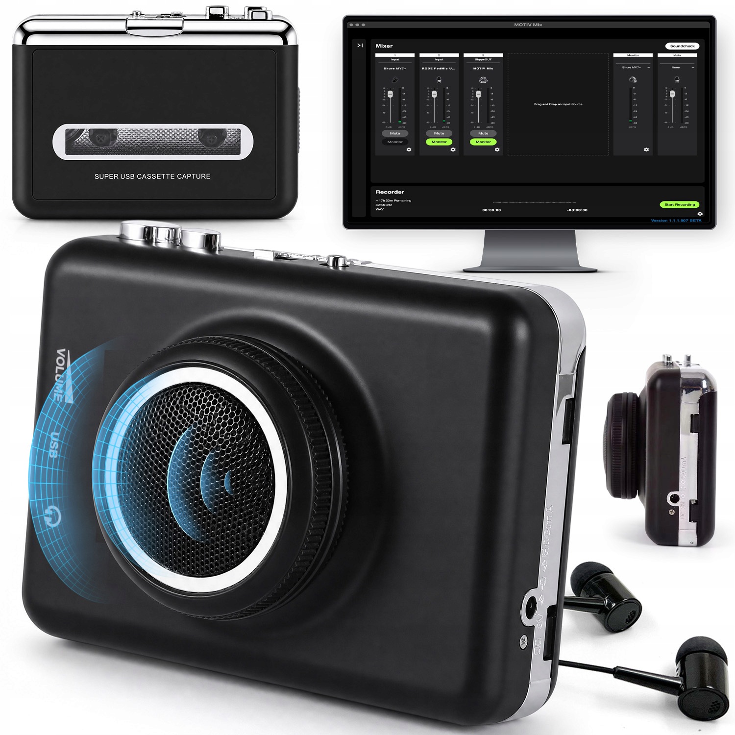 Konvertor Pásky Na MP3 Stereo, Kompatibilita Se Systémy Windows Xp, Vista