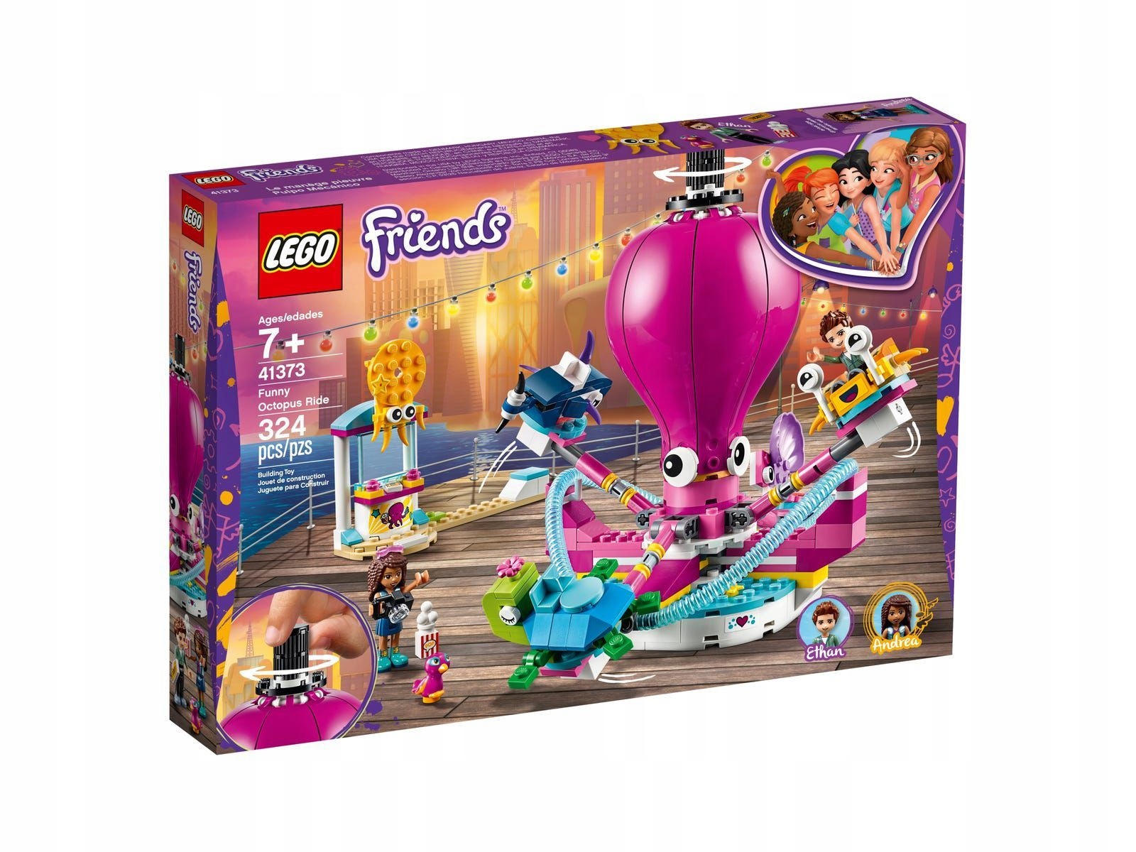 Lego Friends Kolotoč s chobotnicí 41373 Nový