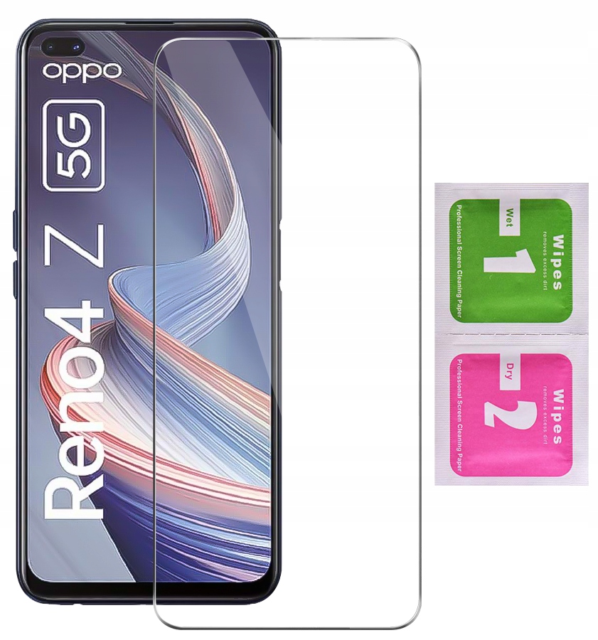 

Szkło Hartowane 9H do Oppo Reno4 Z 5G