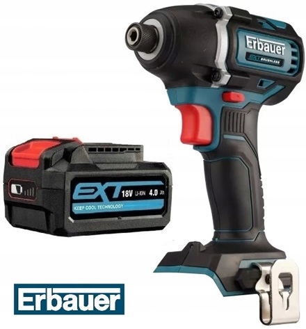 Erbauer Zakrętarka Klucz Udar EID18-Li Ext 160Nm EBAT18-Li-4 18V 4.0Ah