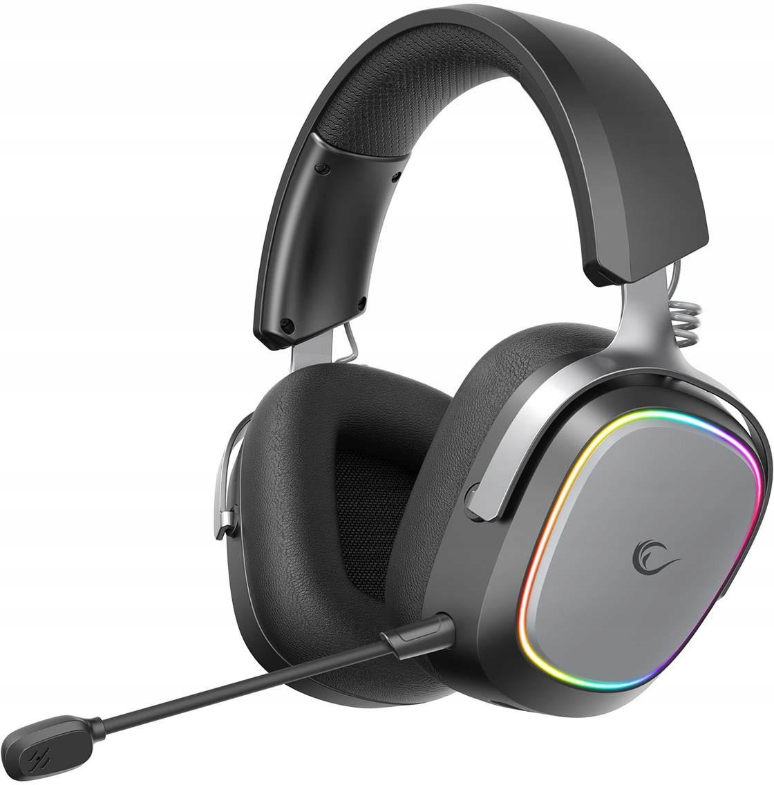 Sluchátka Rampage Retsu Sluchátka do uší Bt 2.4G Rgb černá