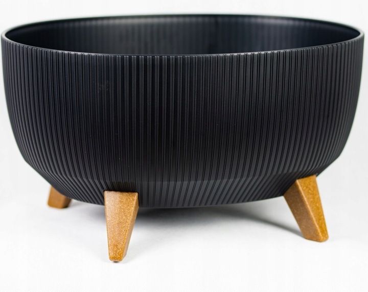 

Donica Misa Roma Owalna Jumper 43x34 cm kol Czarny