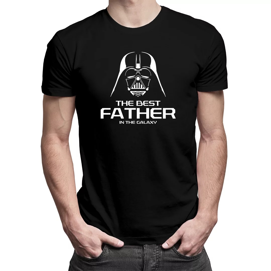 

The best father in the galaxy - koszulka dla taty