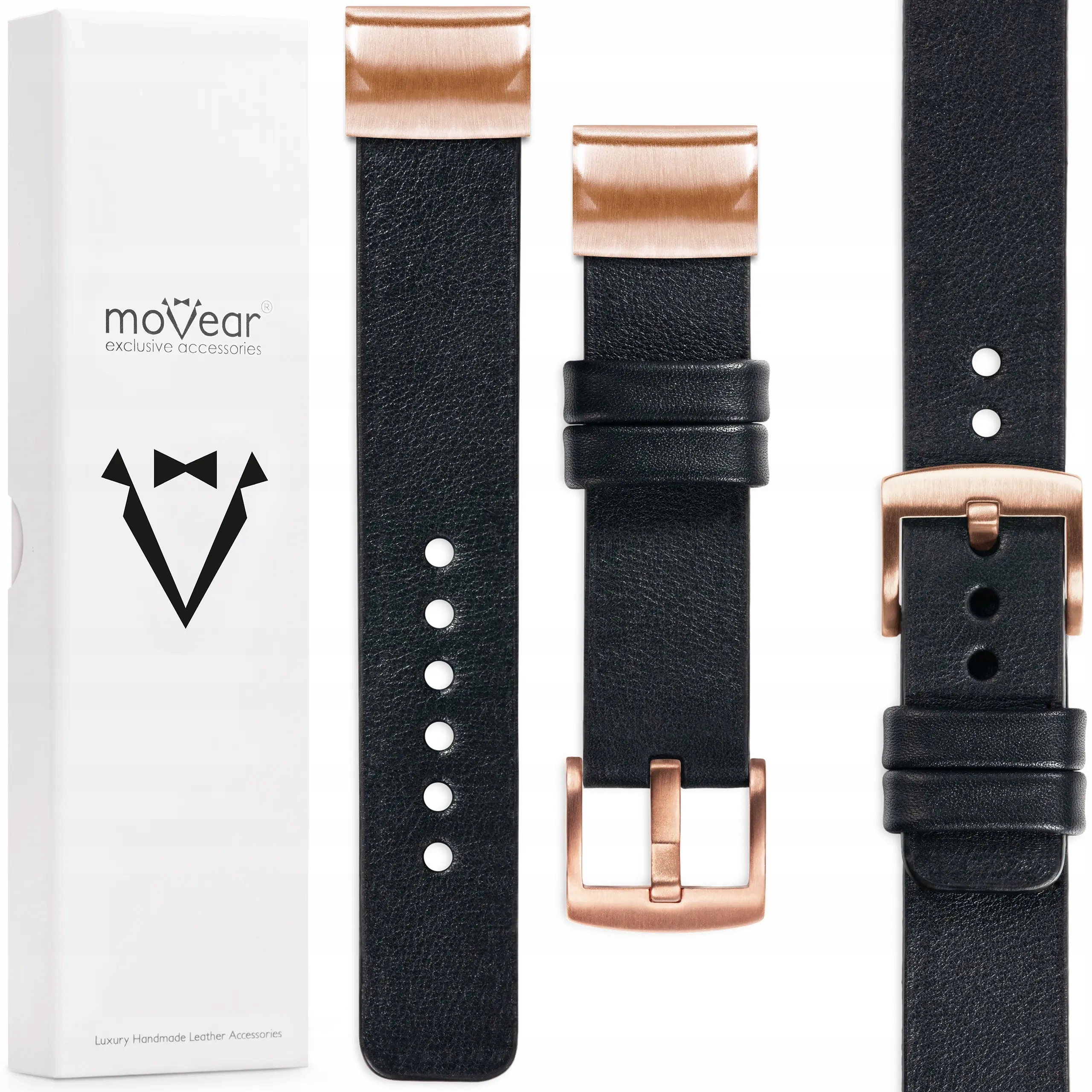 Pásek pro Garmin Fenix 8s 7s 6s 5s QuickFit 20 kožený, ručně vyrobený