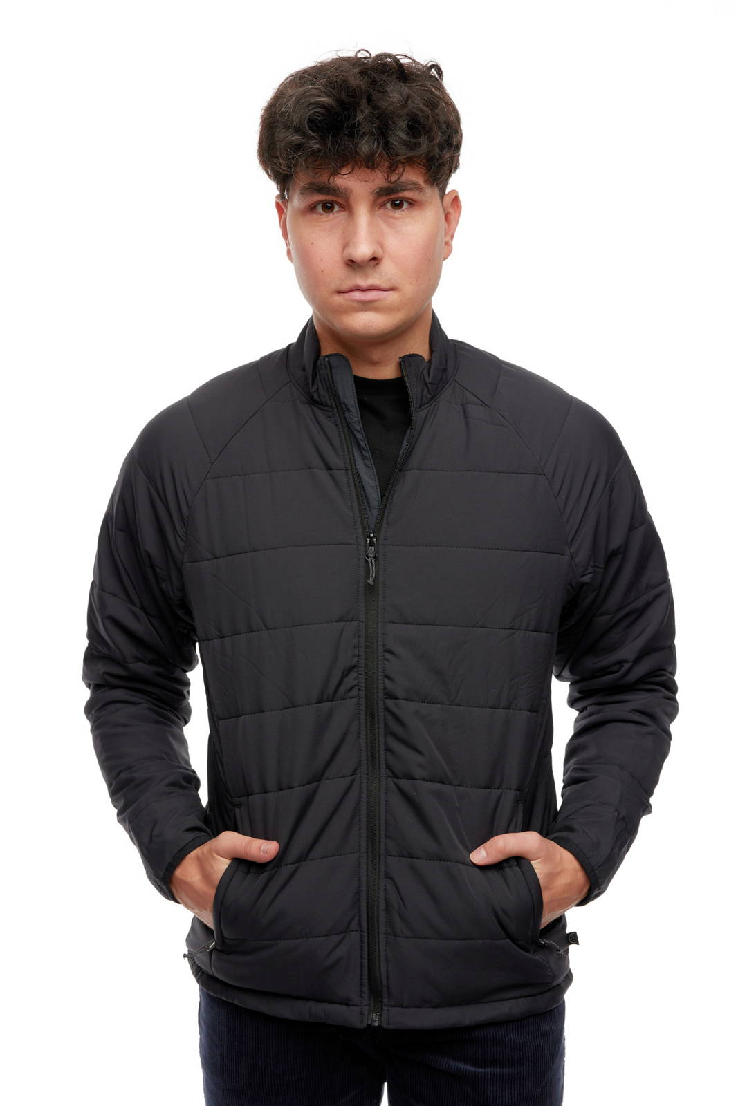 Pánská přechodová bunda Wrangler All Terrain Gear Black W4G6DX100 M