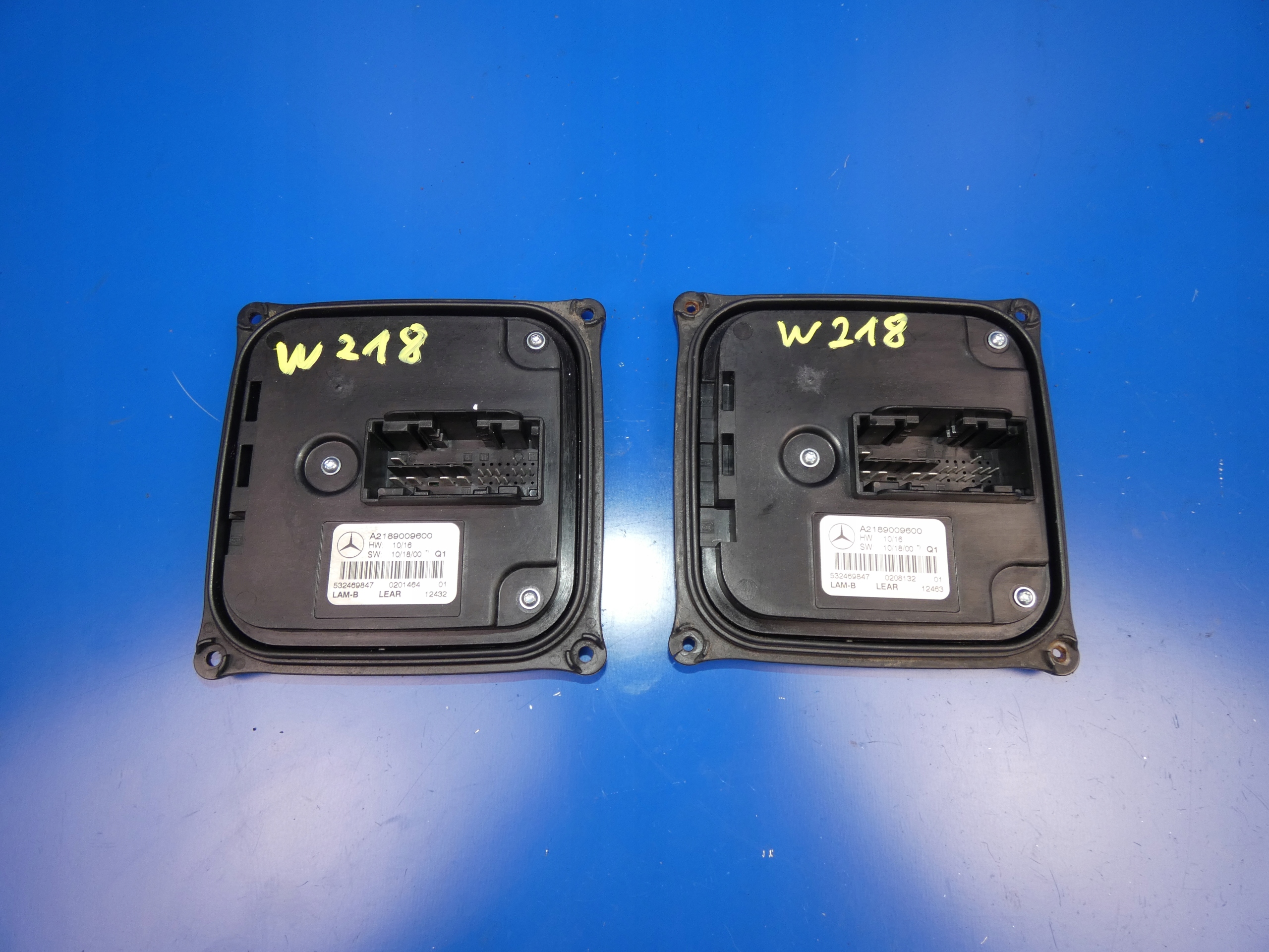 MERCEDES CLS W218 W212 W207 module control unit control unit lights front