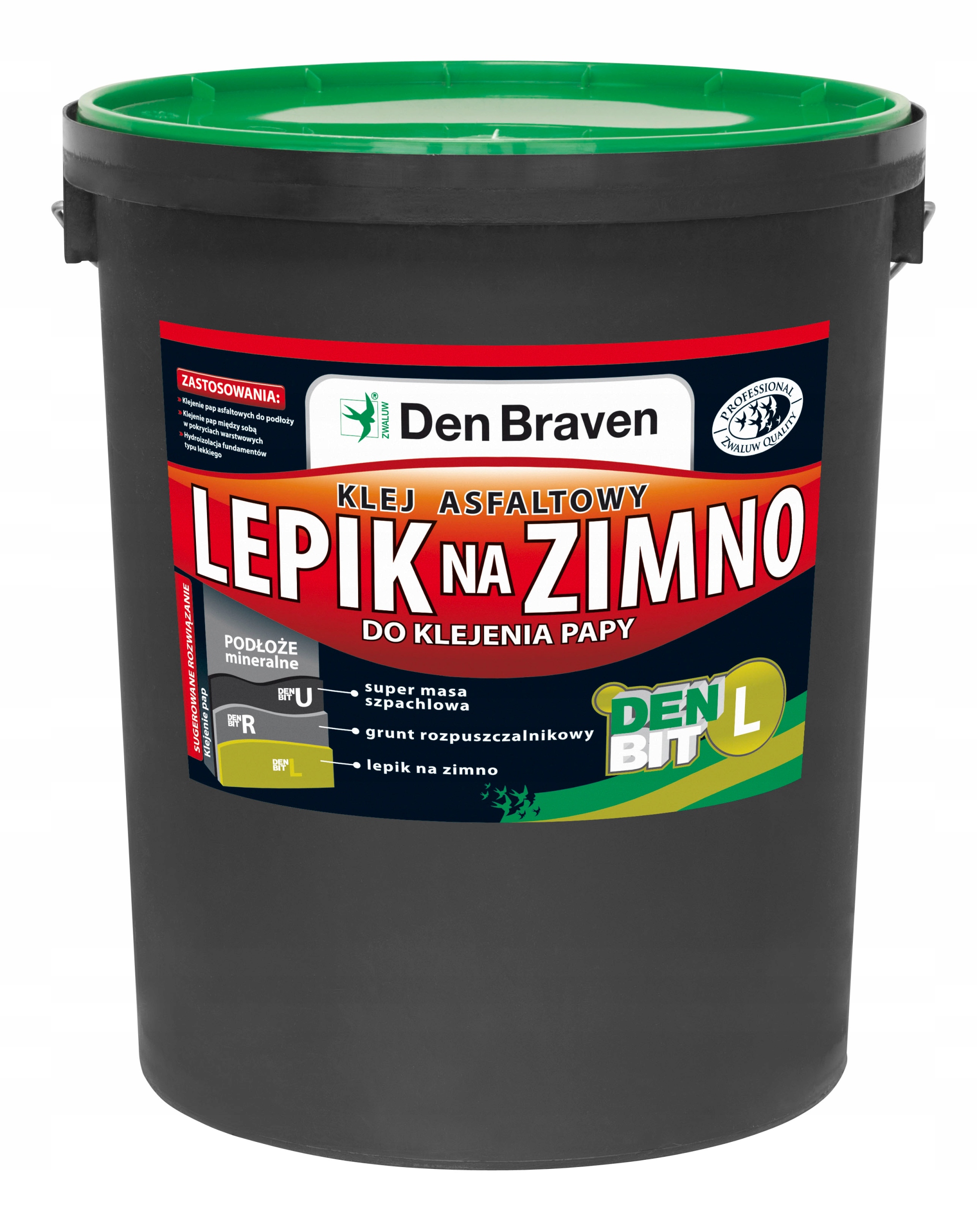 Den-braven Lepkavý Materiál Za Studena 19 Kg