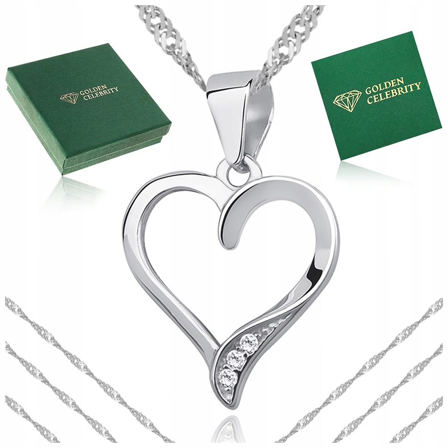 Stříbrný Řetízek Se Srdcem 925 Dárek Pro Babičku, Kamarádku Věnování