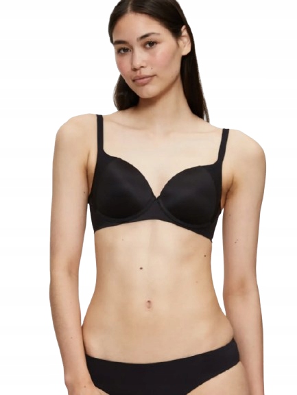 Biustonosz Triumph usztywniany czarny Body Make-up Soft Touch Wp Ex 80D