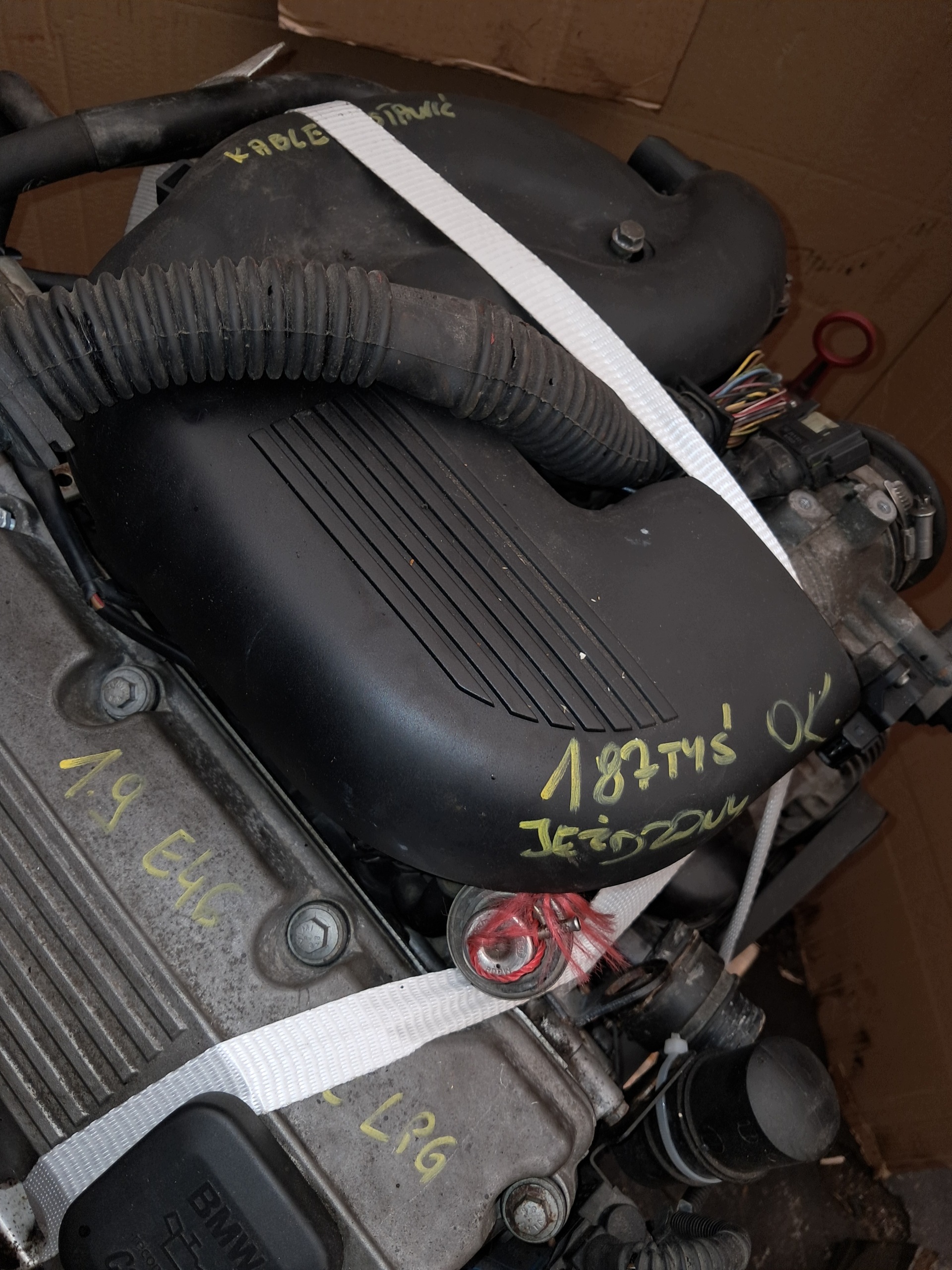 engine 1.9 105km BMW E46 M43B19 complete BMW E46 JEZDZONY
