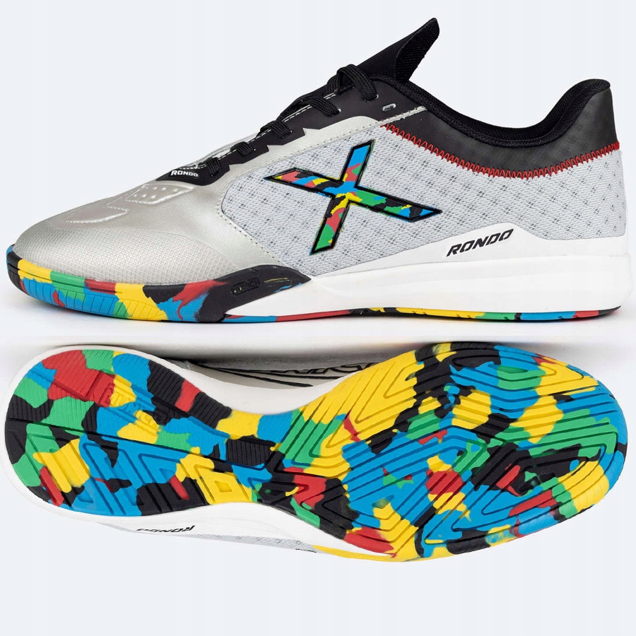 Munich Rondo Olympix In [39] Pánská sálová obuv stříbrná