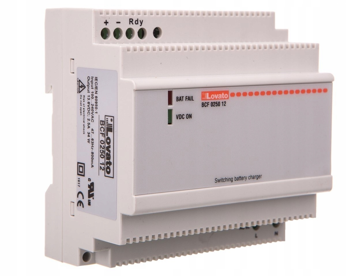 Ładowarka akumulatorów 240V/12VDC 2,5A BCF025012